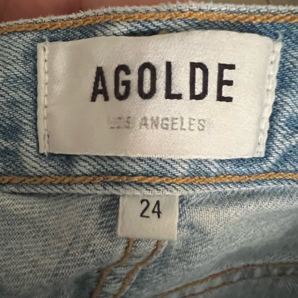 Agolde Riley Crop - Picture 3 of 5